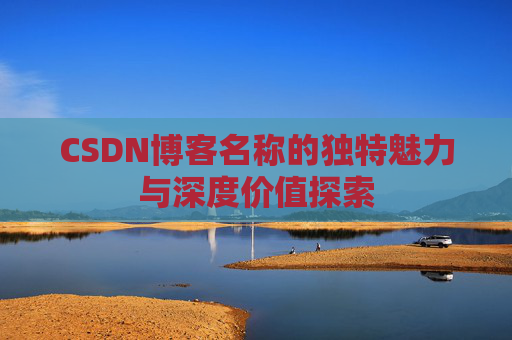 CSDN博客名称的独特魅力与深度价值探索